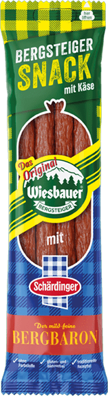 Bergsteiger Snack mit Käse