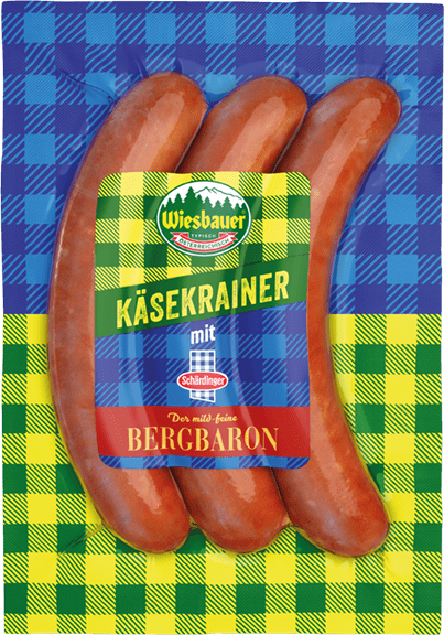 Käsekrainer mit Bergbaron