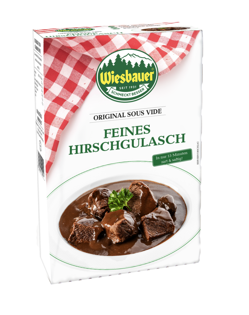 Feines Hirschgulasch